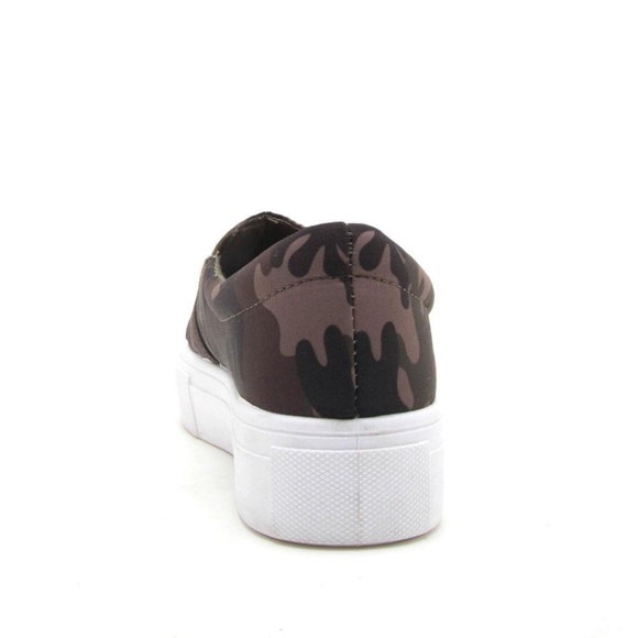 Khaki Camo Step In Sneakers Size 5.5 - Picture 5 of 5